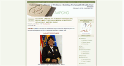 Desktop Screenshot of 2010conference.aapcho.org